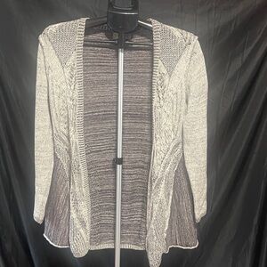 Altar'd State Black and Cream Cardigan